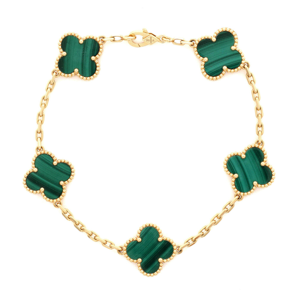 Van Cleef & Arpels Vintage Alhambra 5 Motifs Bracelet